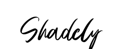 Shadely - logo